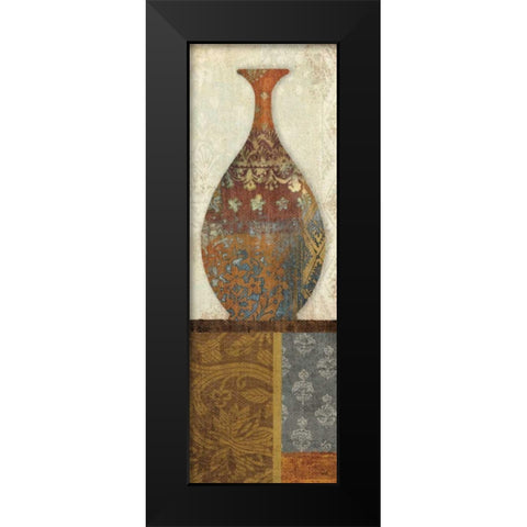 Indian Vessels II Black Modern Wood Framed Art Print by Hershey, Moira