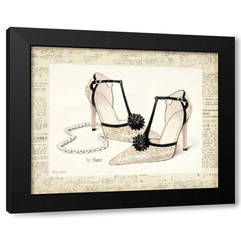 From Emilys Closet I Black Modern Wood Framed Art Print by Adams, Emily