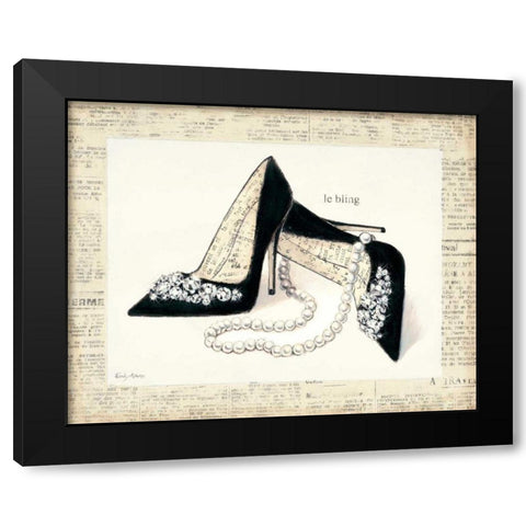 From Emilys Closet IV Black Modern Wood Framed Art Print by Adams, Emily