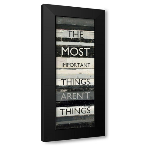 Zephyr Quote II Black Modern Wood Framed Art Print by Schick, Mike