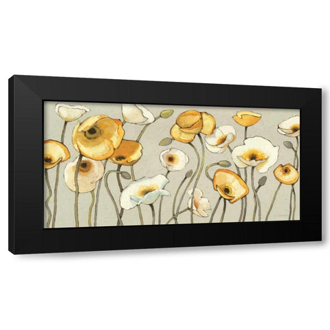 Jaune Gris I Black Modern Wood Framed Art Print by Novak, Shirley