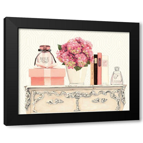 Parfum Chic II Black Modern Wood Framed Art Print by Fabiano, Marco