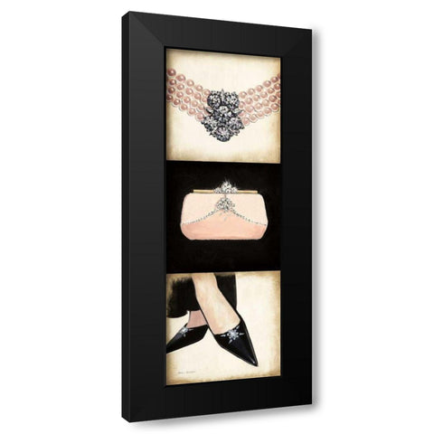 Fifth and Madison I Black Modern Wood Framed Art Print with Double Matting by Fabiano, Marco