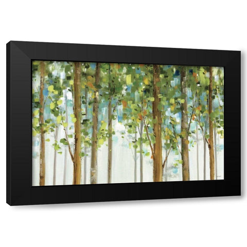 Forest Study I Crop Black Modern Wood Framed Art Print with Double Matting by Audit, Lisa