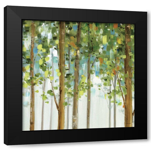 Forest Study II Black Modern Wood Framed Art Print by Audit, Lisa