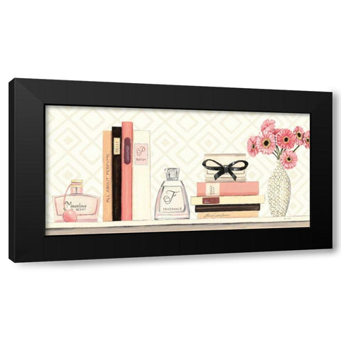 Parfum Chic II Black Modern Wood Framed Art Print with Double Matting by Fabiano, Marco