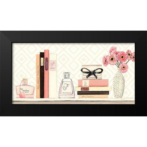 Parfum Chic II Black Modern Wood Framed Art Print by Fabiano, Marco