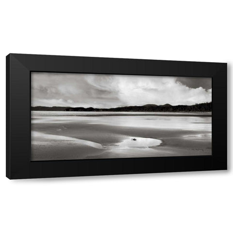 Shi Shi Beach Sunse Black Modern Wood Framed Art Print by Audit, Lisa