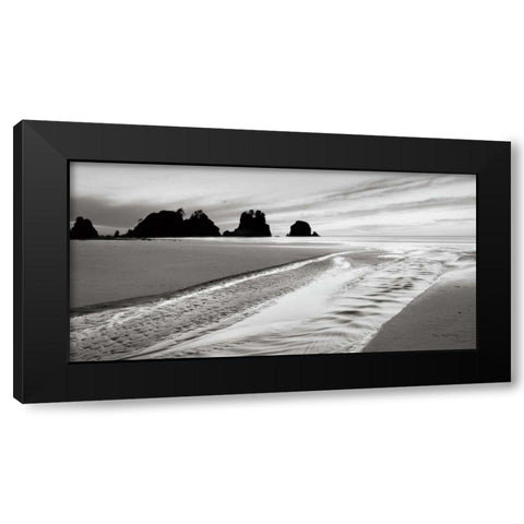 Shi Shi Point of Arches Black Modern Wood Framed Art Print by Audit, Lisa