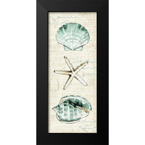 Ocean Prints V Black Modern Wood Framed Art Print by Pela Studio