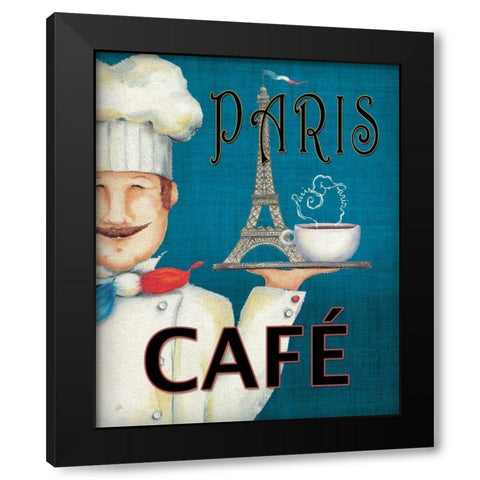 Worlds Best Chef II Black Modern Wood Framed Art Print by Brissonnet, Daphne