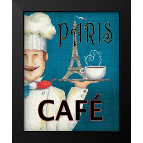 Worlds Best Chef II Black Modern Wood Framed Art Print by Brissonnet, Daphne