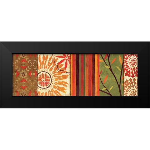 Abstract Nature IV Black Modern Wood Framed Art Print by Charron, Veronique