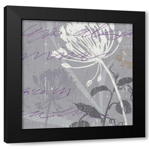 Greenology Gray - II Black Modern Wood Framed Art Print by Audit, Lisa