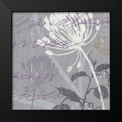 Greenology Gray - II Black Modern Wood Framed Art Print by Audit, Lisa