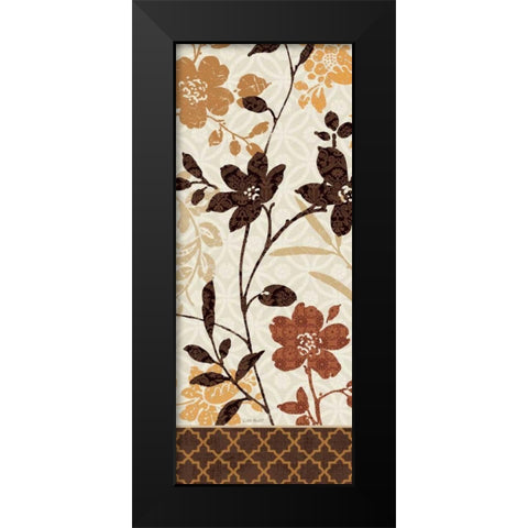 Botanical Touch Panel I Black Modern Wood Framed Art Print by Audit, Lisa