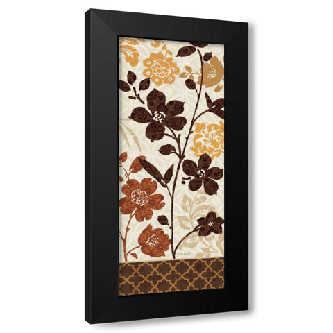 Botanical Touch Panel II Black Modern Wood Framed Art Print by Audit, Lisa