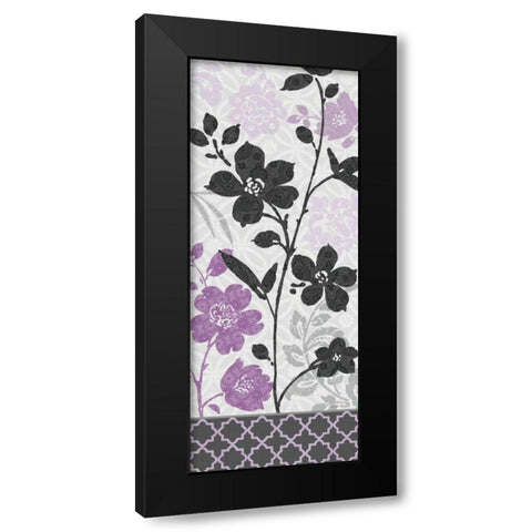 Botanical Touch II Black Modern Wood Framed Art Print by Audit, Lisa
