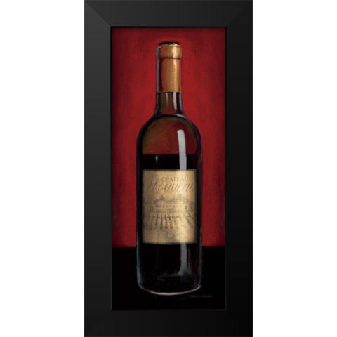 Chateau Nouveau Black Modern Wood Framed Art Print by Fabiano, Marco