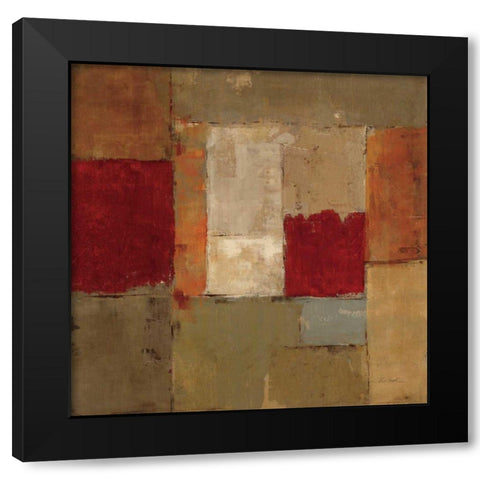 African Moment I Black Modern Wood Framed Art Print by Vassileva, Silvia