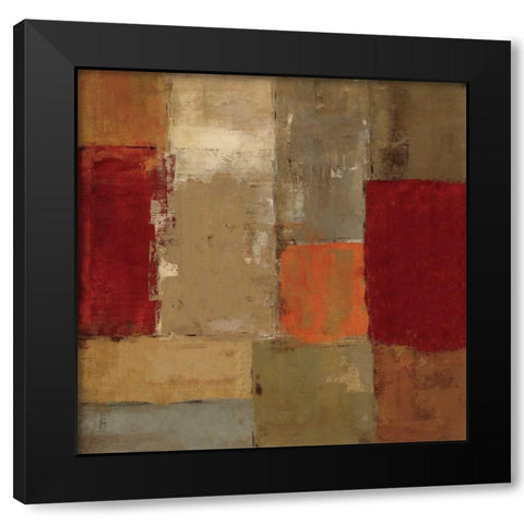 African Moment II Black Modern Wood Framed Art Print with Double Matting by Vassileva, Silvia