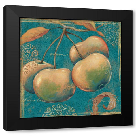 Lovely Fruits III Black Modern Wood Framed Art Print with Double Matting by Brissonnet, Daphne