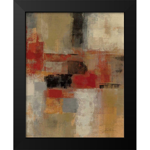 Intersection Crop II Black Modern Wood Framed Art Print by Vassileva, Silvia