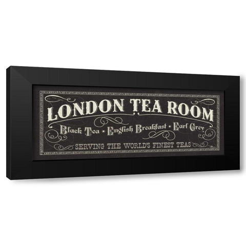 Lunchtime II Black Modern Wood Framed Art Print with Double Matting by Pela Studio