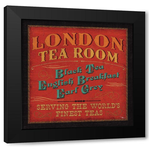 Lunchtime in Color II Black Modern Wood Framed Art Print by Pela Studio