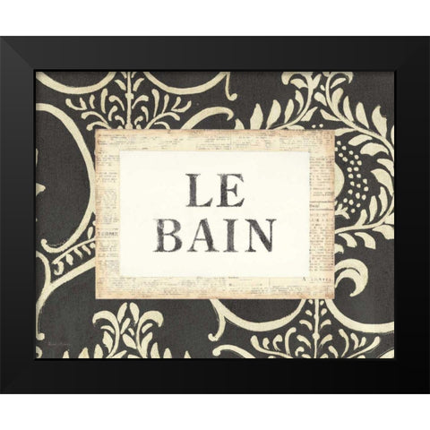 Le Bain Black Modern Wood Framed Art Print by Adams, Emily