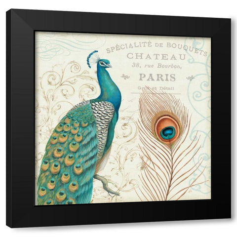 Majestic Beauty I Black Modern Wood Framed Art Print with Double Matting by Brissonnet, Daphne