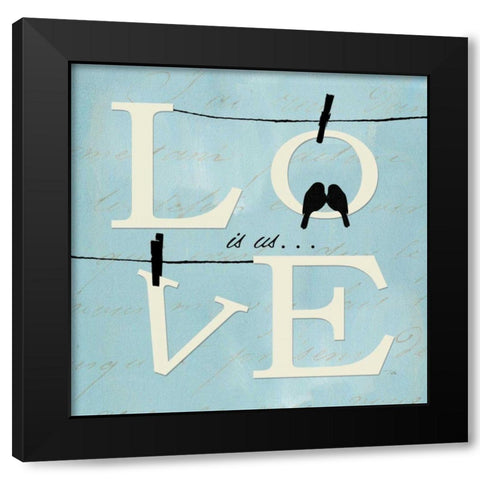 Well Said I Black Modern Wood Framed Art Print with Double Matting by ERR, Pela