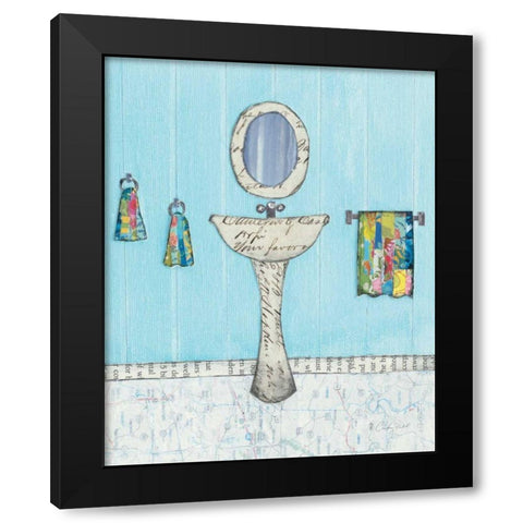 FInding Your Way I Black Modern Wood Framed Art Print with Double Matting by Prahl, Courtney
