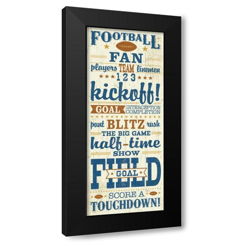 Sport Lover I Brown Black Modern Wood Framed Art Print with Double Matting by Pela Studio