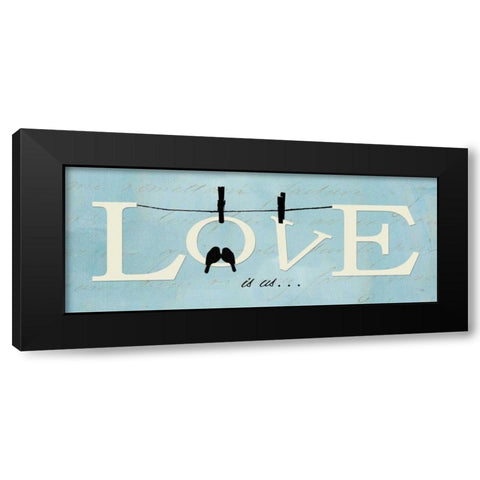 Well Said I Black Modern Wood Framed Art Print by ERR, Pela
