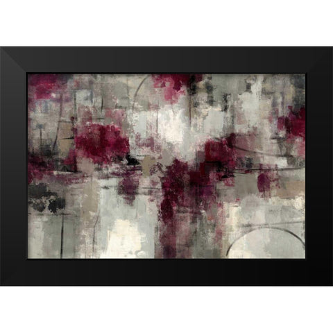 Stone Gardens Black Modern Wood Framed Art Print by Vassileva, Silvia