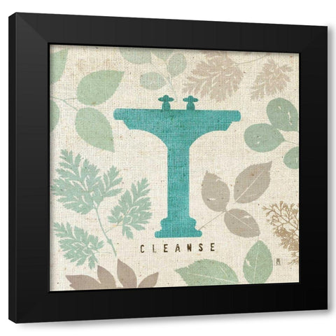 Forest Bath I Black Modern Wood Framed Art Print with Double Matting by Studio Mousseau