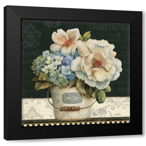 French Vases I Black Modern Wood Framed Art Print with Double Matting by Audit, Lisa