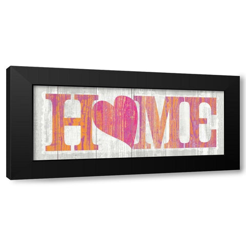 Driftwood Home Black Modern Wood Framed Art Print by Schlabach, Sue