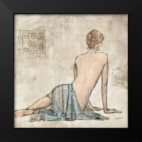 Figure Study I Black Modern Wood Framed Art Print by Tillmon, Avery