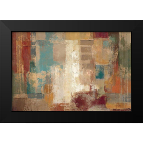 Oriental Trip Crop Black Modern Wood Framed Art Print by Vassileva, Silvia