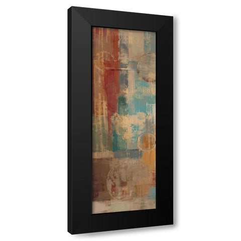 Oriental Trip Panel I Black Modern Wood Framed Art Print by Vassileva, Silvia