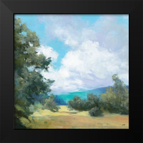 Hedgerow I Black Modern Wood Framed Art Print by Purinton, Julia