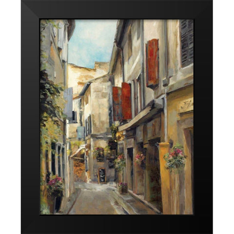 Old Town I Black Modern Wood Framed Art Print by Hageman, Marilyn