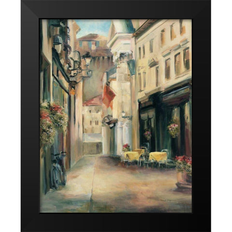 Old Town II Black Modern Wood Framed Art Print by Hageman, Marilyn
