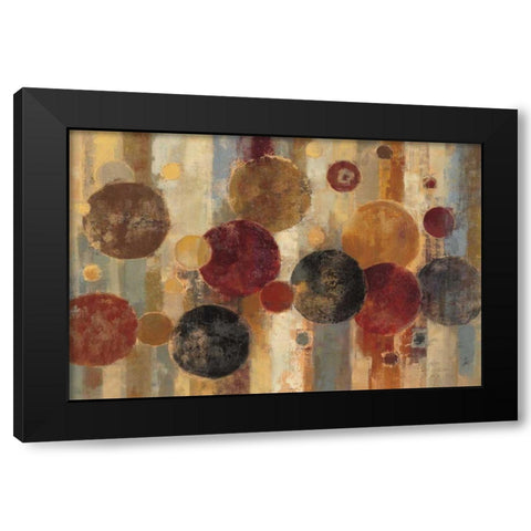 Pendulum Black Modern Wood Framed Art Print by Vassileva, Silvia