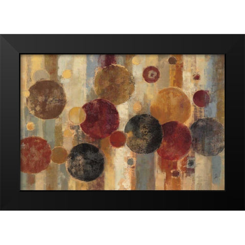 Pendulum Black Modern Wood Framed Art Print by Vassileva, Silvia