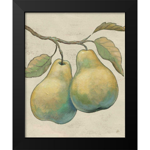 Lovely Fruits I Neutral Plain Black Modern Wood Framed Art Print by Brissonnet, Daphne