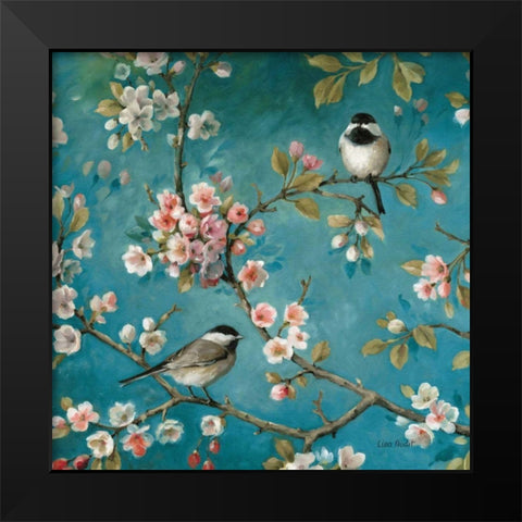 Blossom I Black Modern Wood Framed Art Print by Audit, Lisa