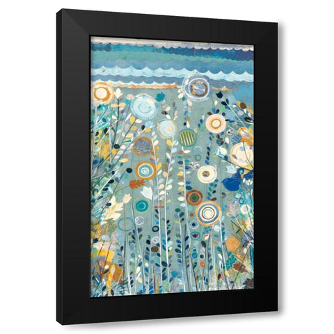 Ocean Garden II Black Modern Wood Framed Art Print by Boggs, Candra
